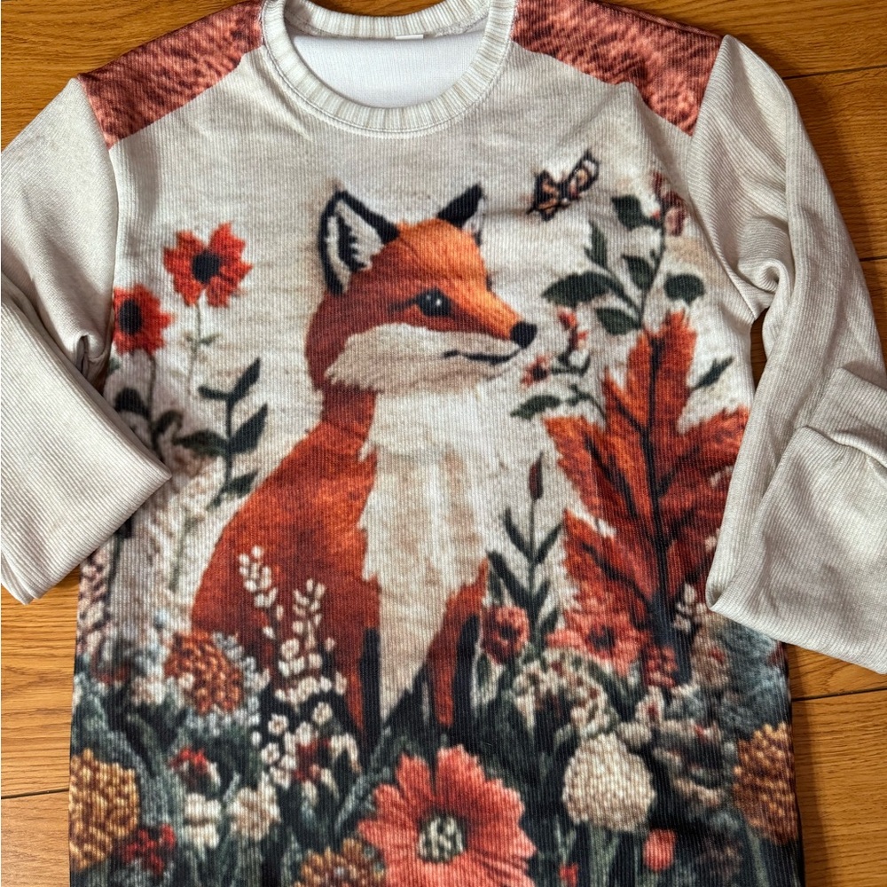 NEW fox Fall Sweater